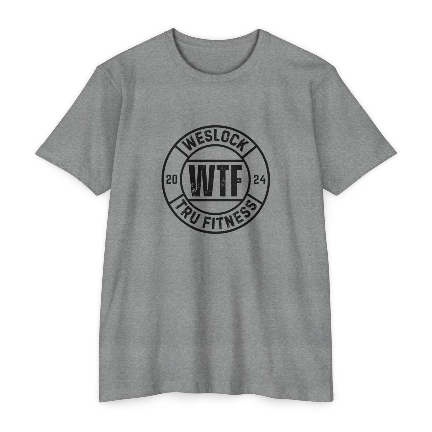 Weslock Tru Fitness logo Jersey T-shirt