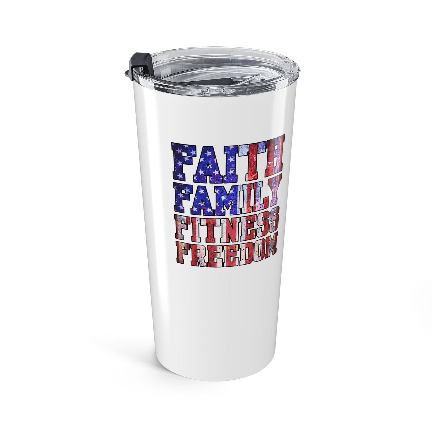 20oz Patriotic Faith & Freedom Tumbler