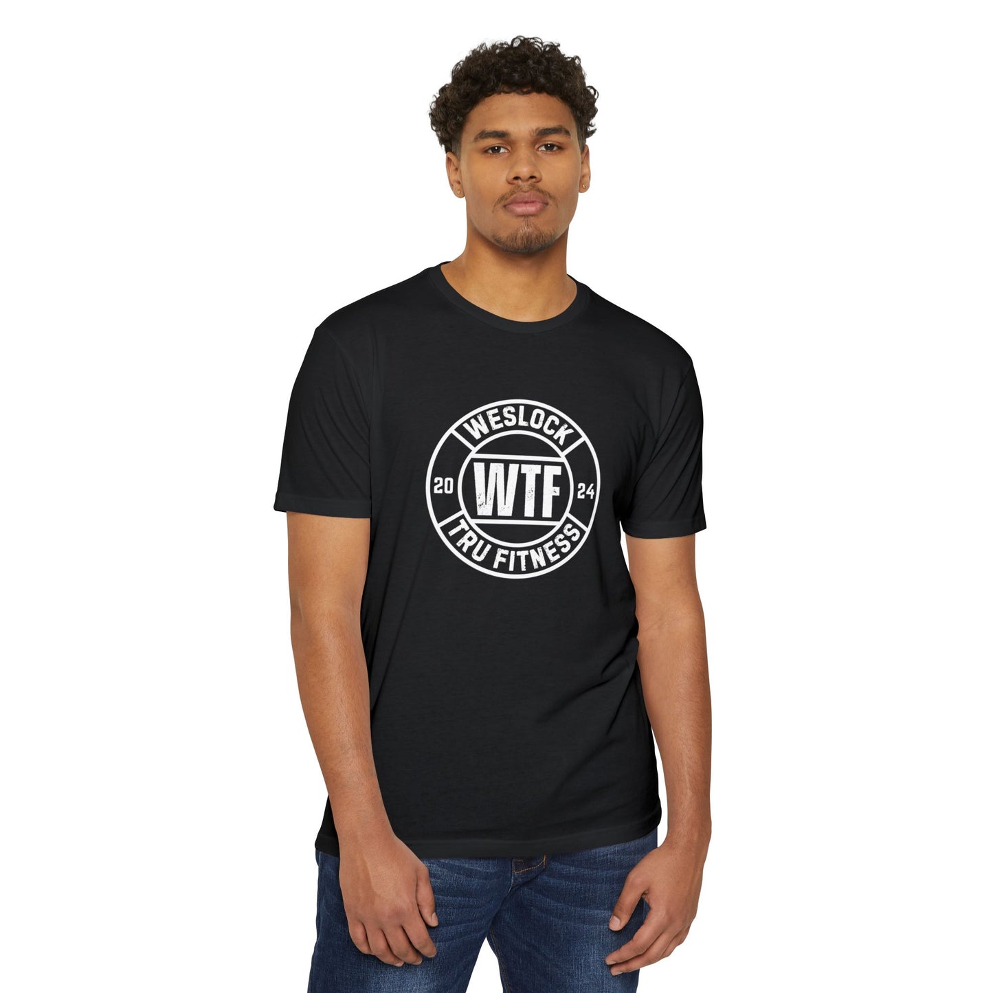 Weslock Tru Fitness logo Jersey T-shirt