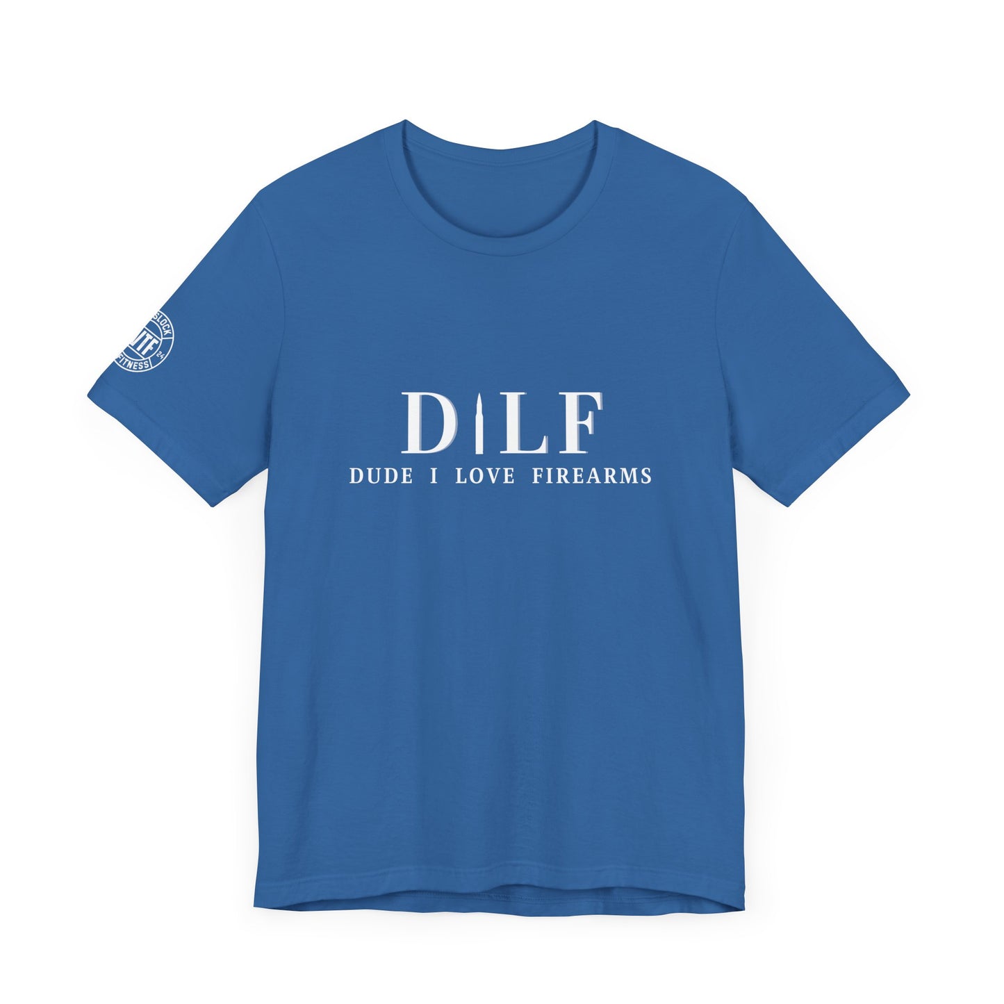 DILF Dude I Love Firearms Unisex Jersey Tee