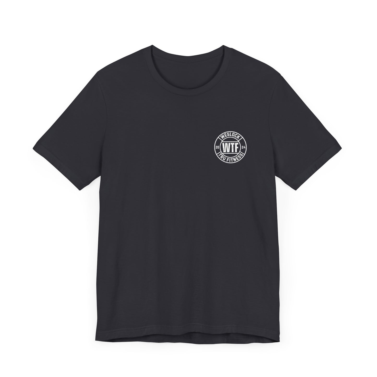 Weslock Tru Fitness front/back logo 2 T-shirt