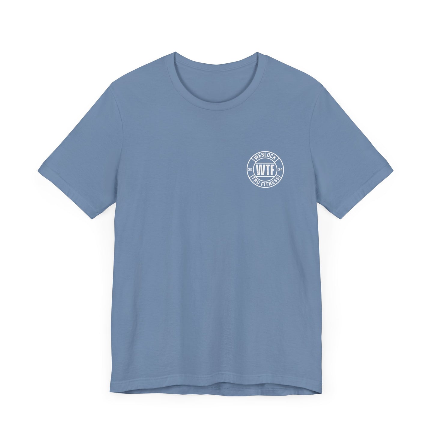 Weslock Tru Fitness front/back logo 2 T-shirt