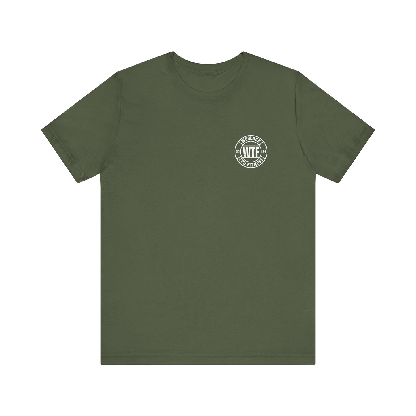 Weslock Tru Fitness front/back logo 2 T-shirt
