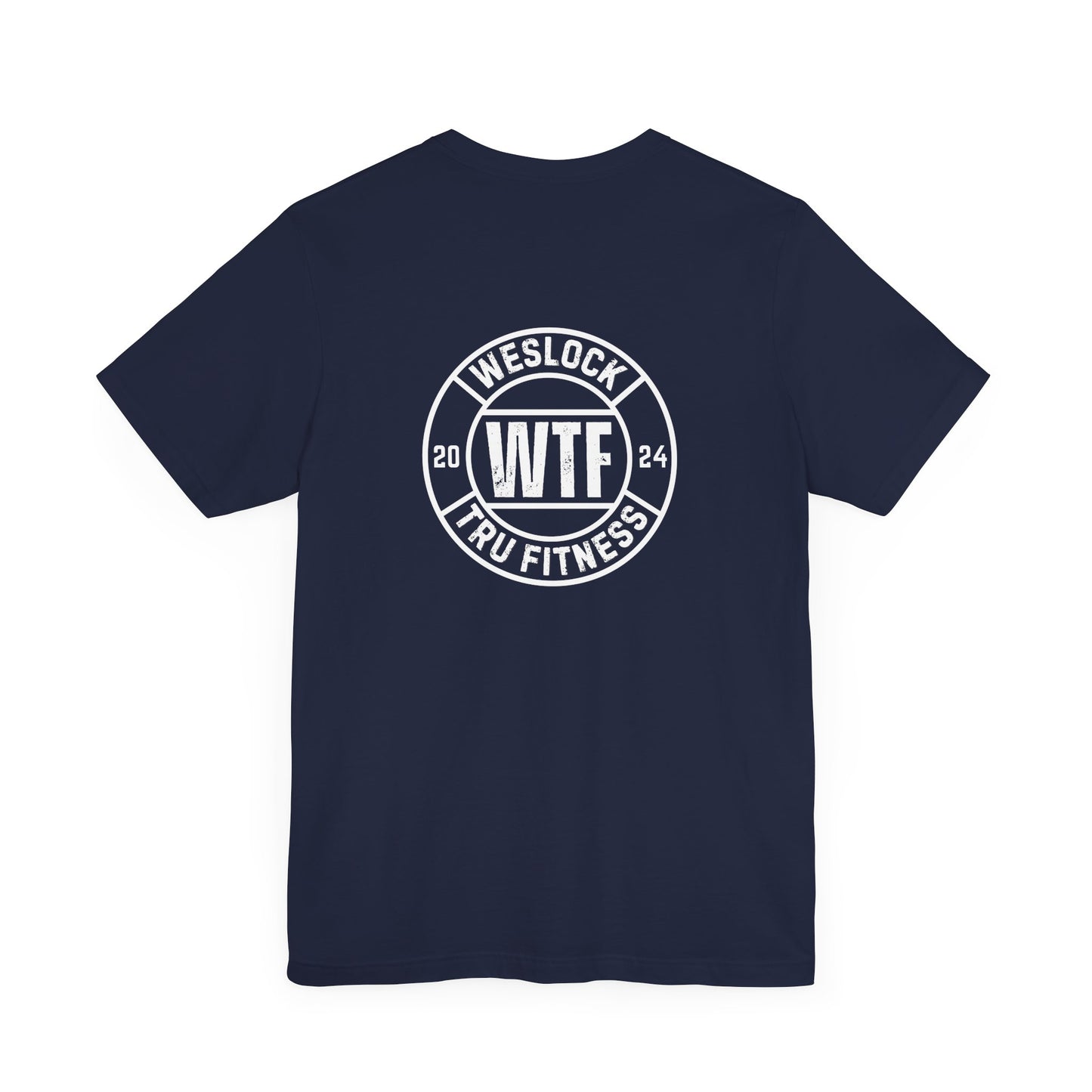 Weslock Tru Fitness front/back logo 2 T-shirt