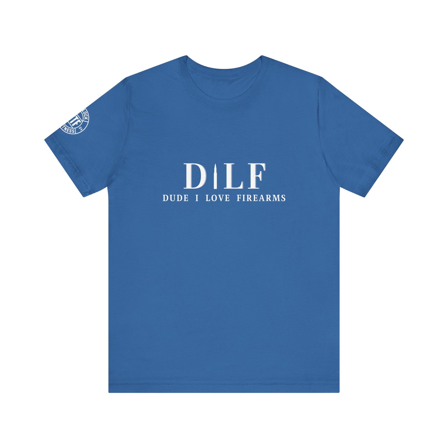 DILF Dude I Love Firearms Unisex Jersey Tee