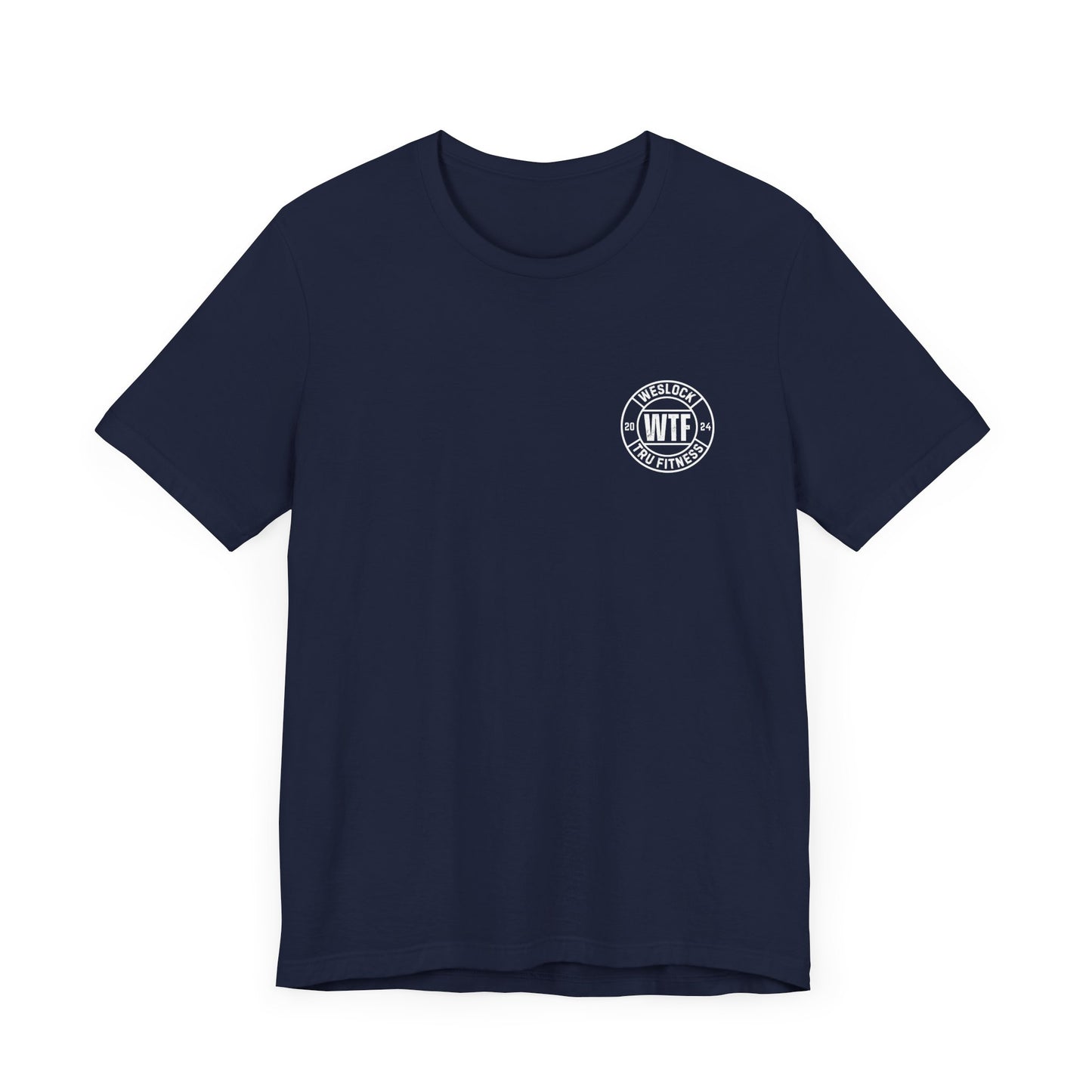 Weslock Tru Fitness front/back logo 2 T-shirt