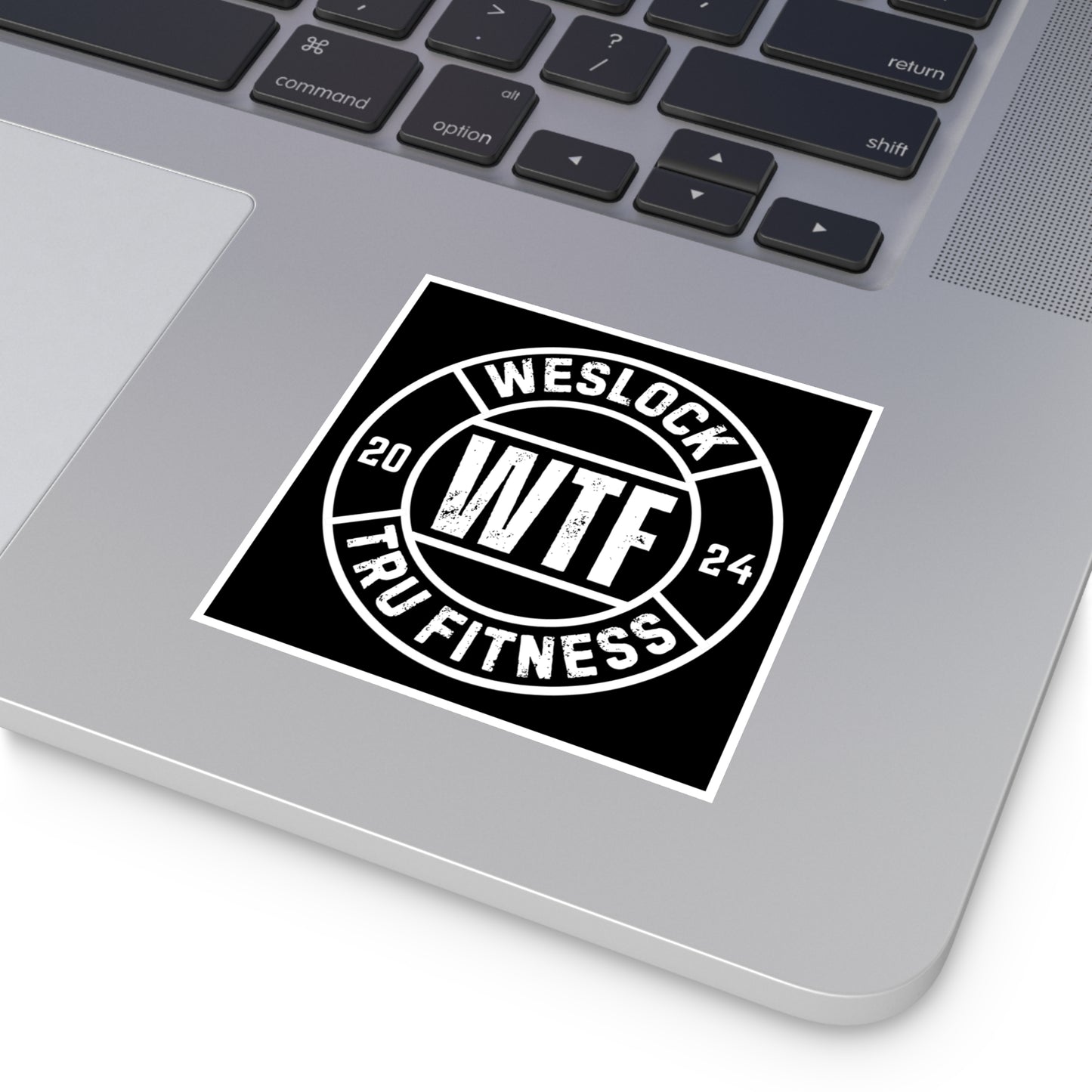 WTF Square Vinyl Stickers