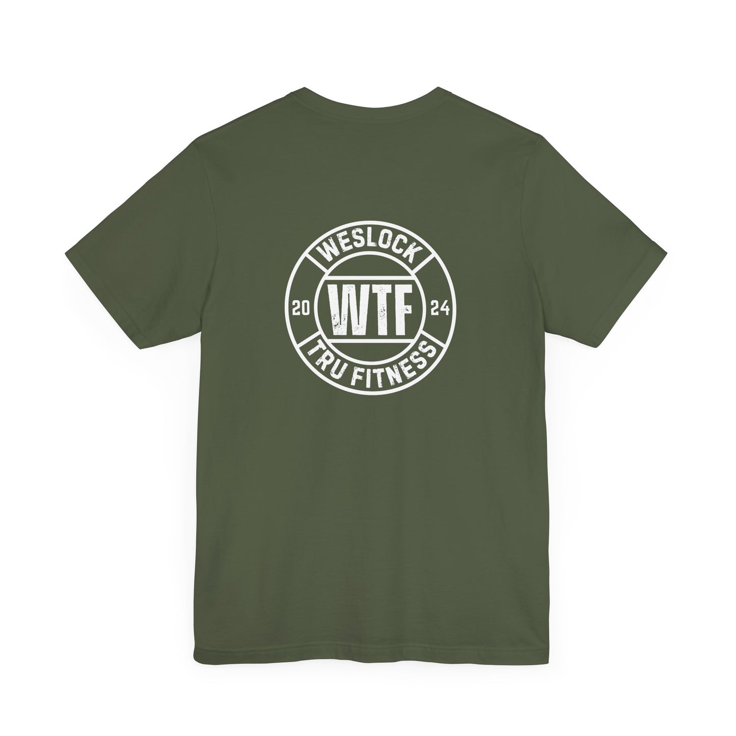 Weslock Tru Fitness front/back logo 2 T-shirt