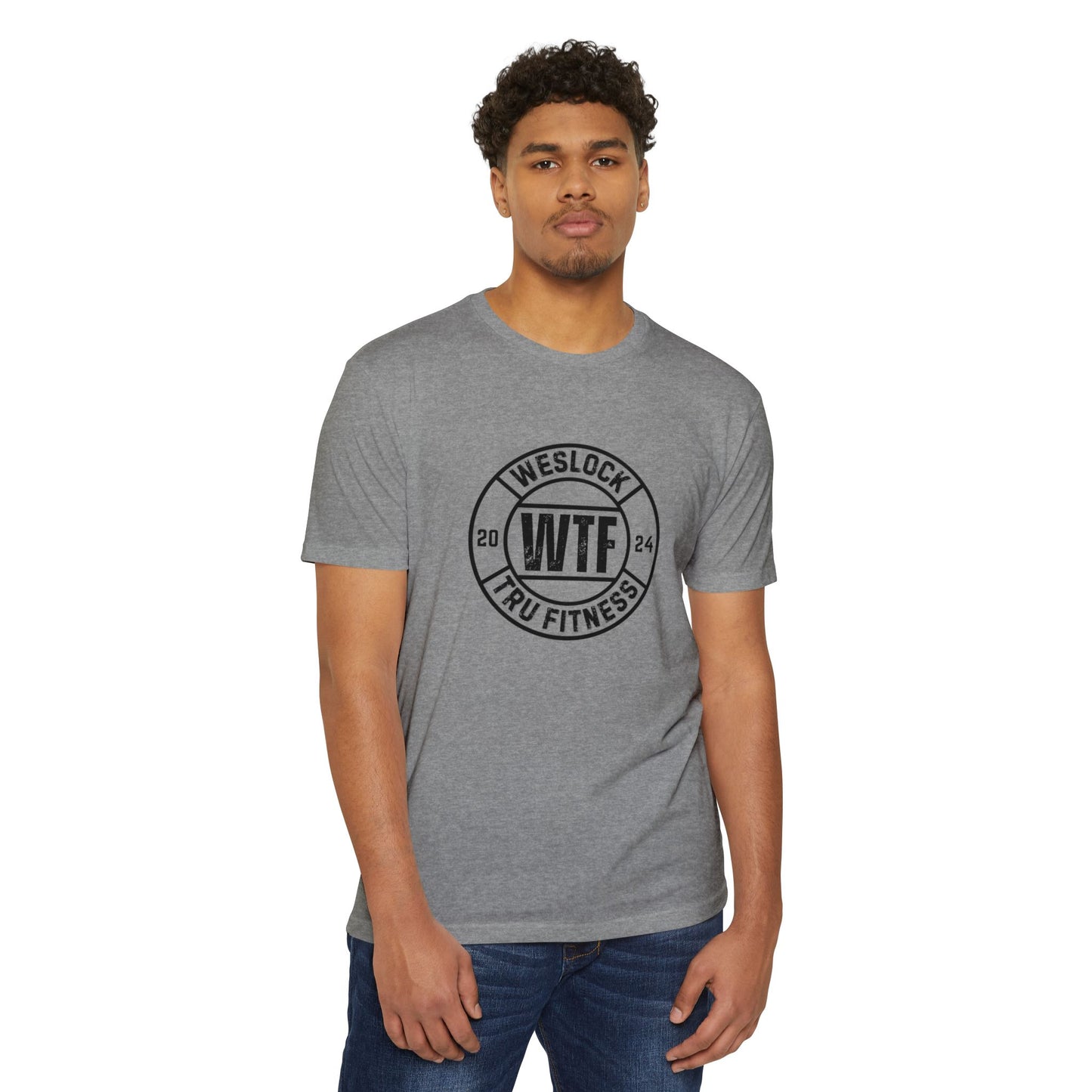 Weslock Tru Fitness logo Jersey T-shirt