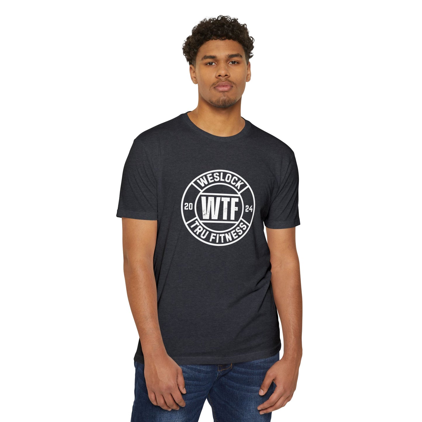 Weslock Tru Fitness logo Jersey T-shirt