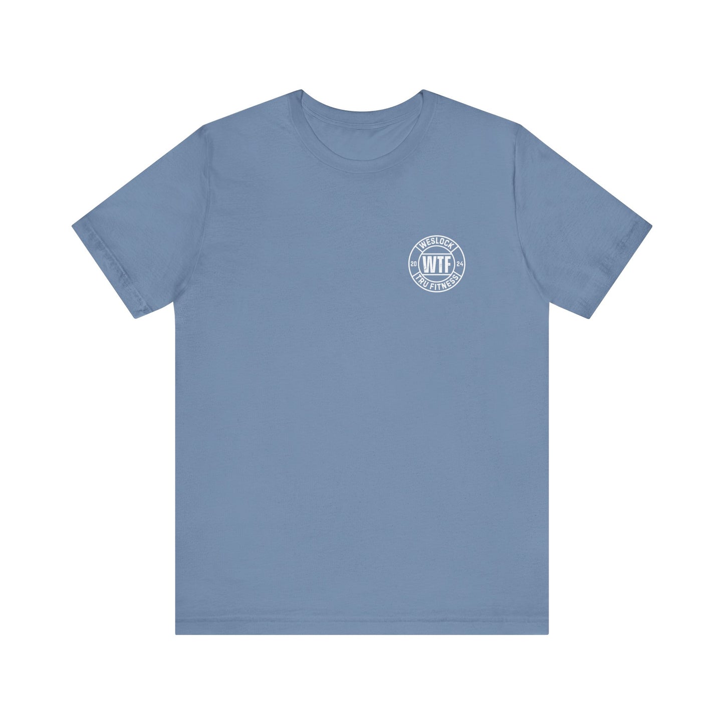 Weslock Tru Fitness front/back logo 2 T-shirt