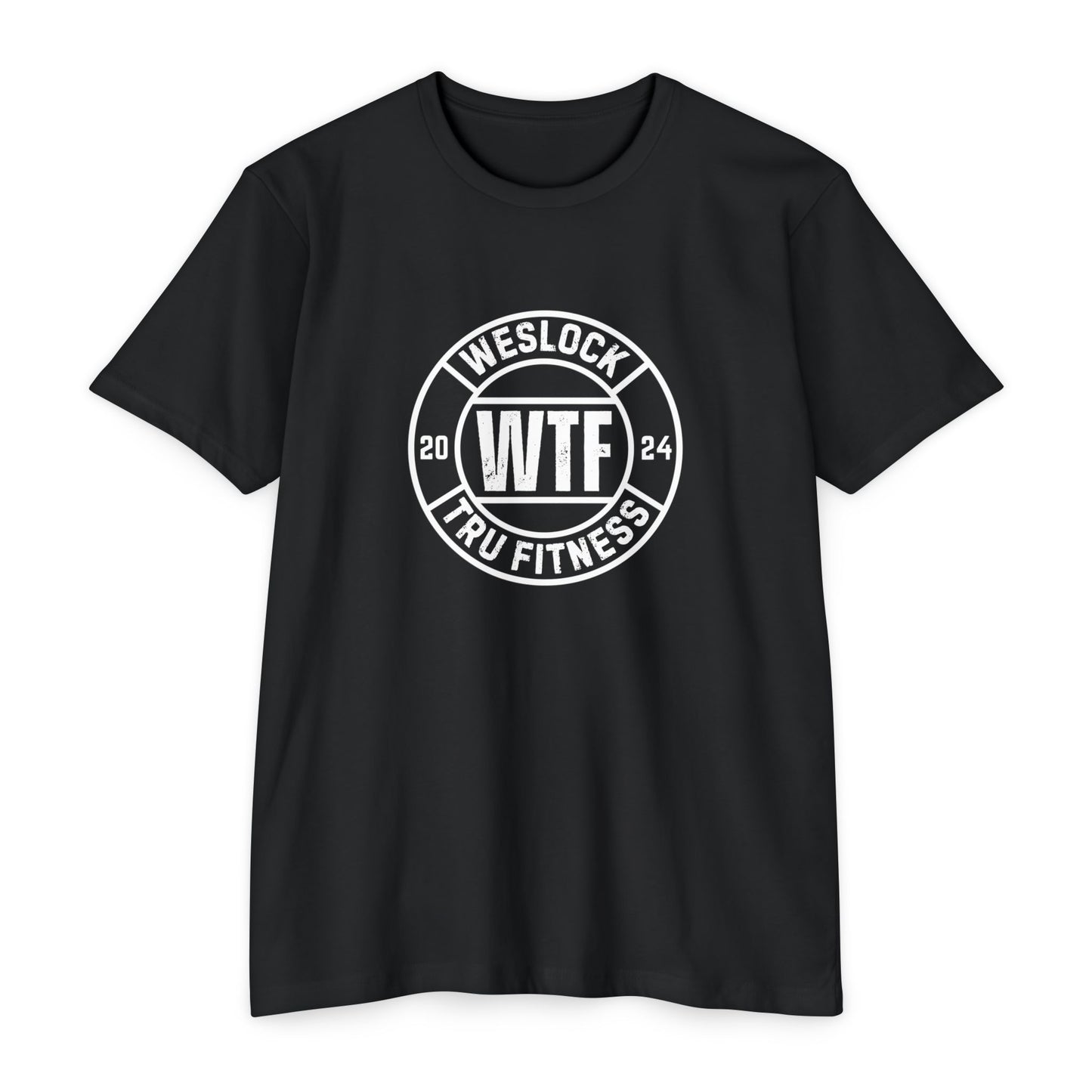 Weslock Tru Fitness logo Jersey T-shirt