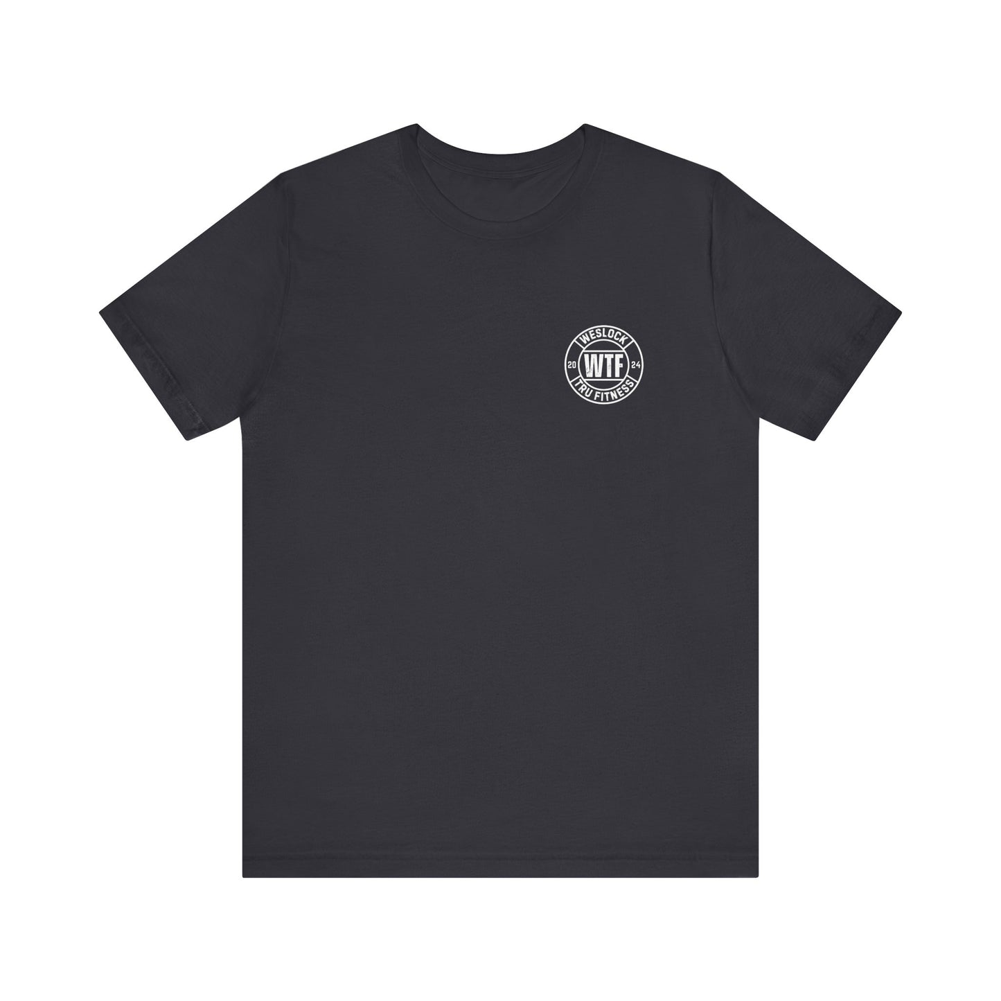 Weslock Tru Fitness front/back logo 2 T-shirt