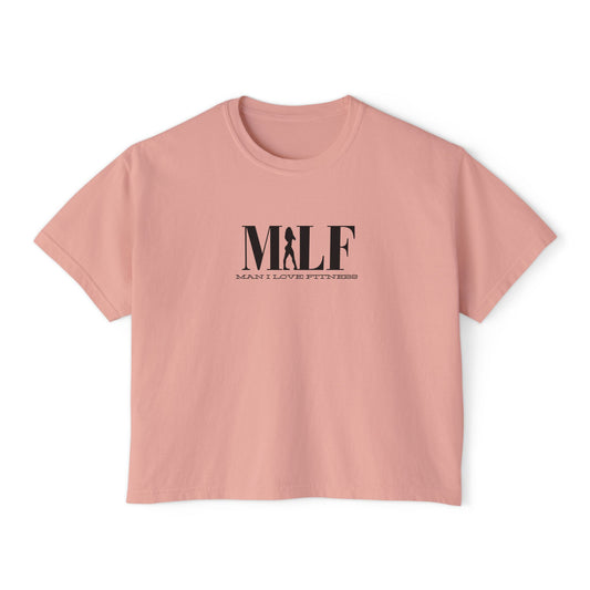 MILF Mama I Love Fitness Tee Women's Boxy Tee