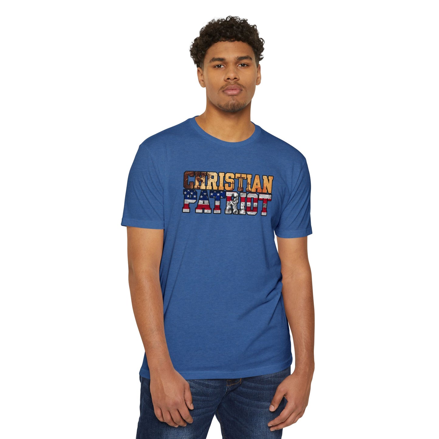 CHRISTIAN PATRIOT Jersey T-shirt