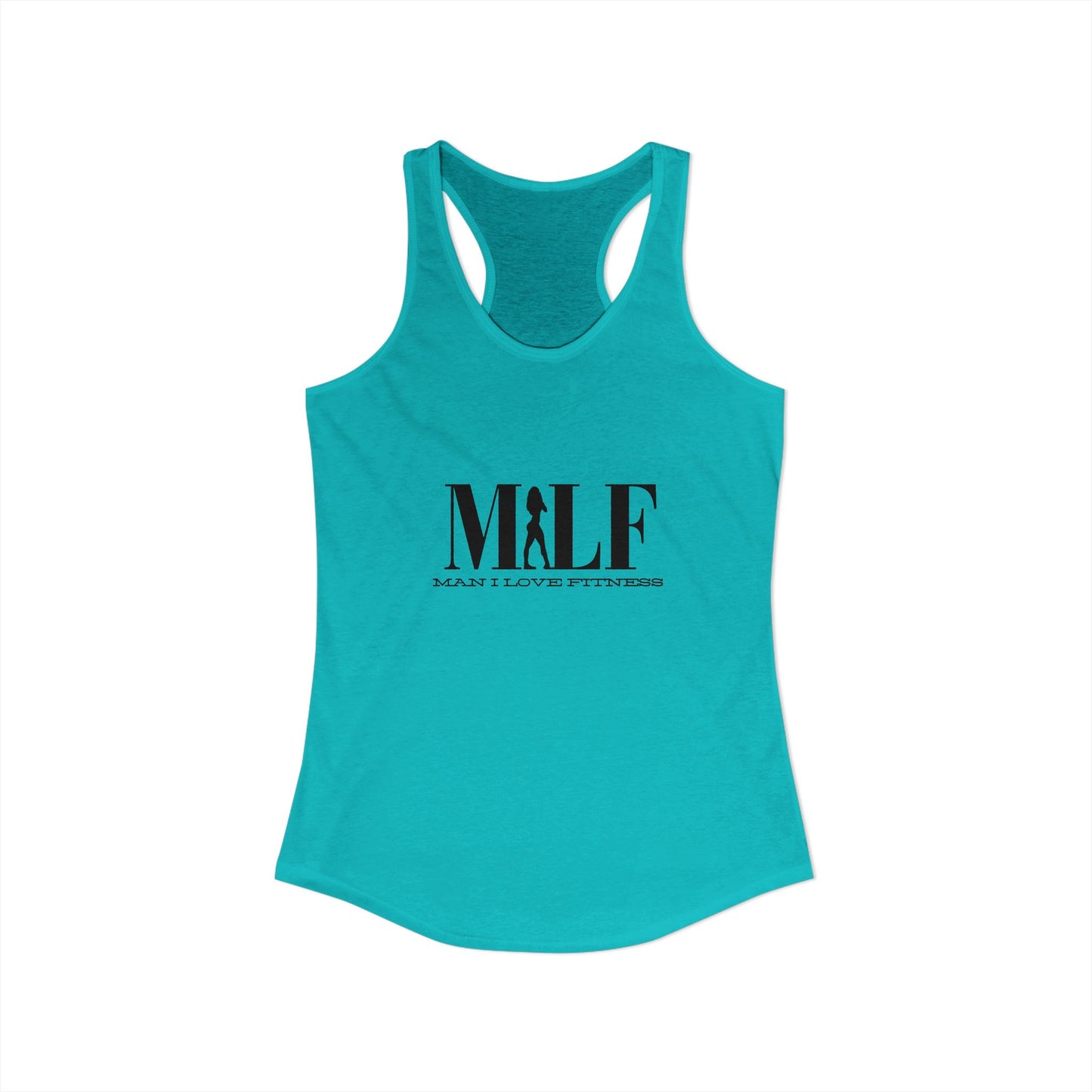 MILF Mama I Love Fitness Women's Ideal Racerback Tank