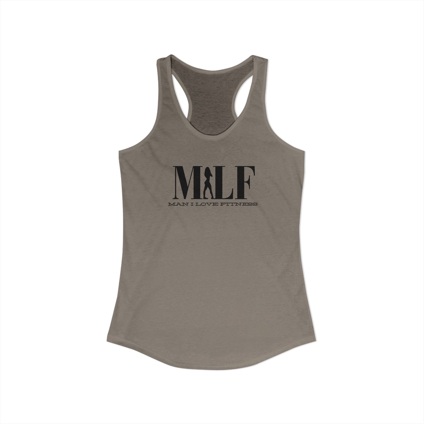 MILF Mama I Love Fitness Women's Ideal Racerback Tank