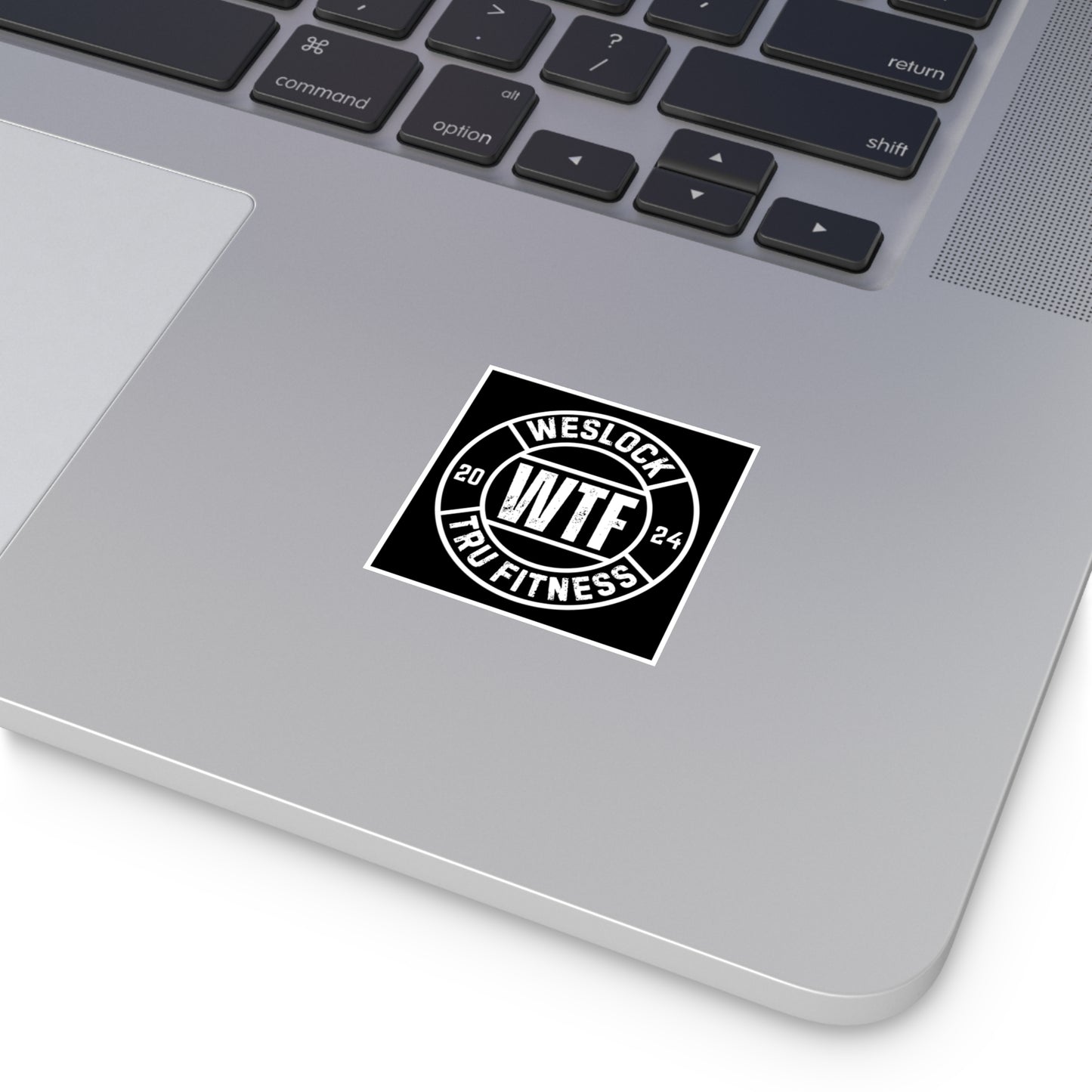 WTF Square Vinyl Stickers