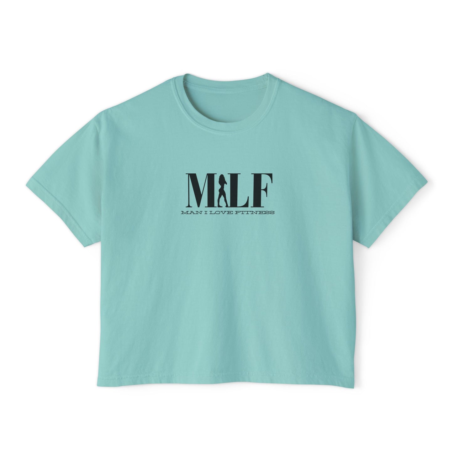 MILF Mama I Love Fitness Tee Women's Boxy Tee