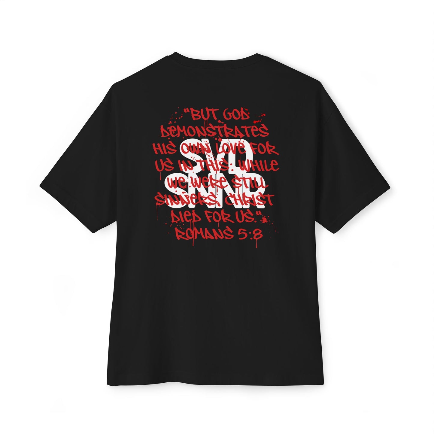 Boxy Tee - SVD SNNR - Romans 5:8
