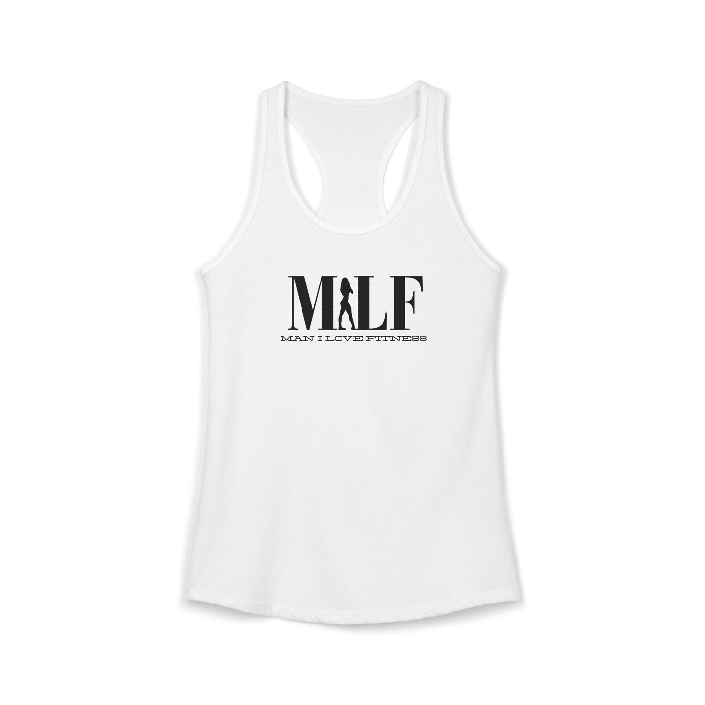 MILF Mama I Love Fitness Women's Ideal Racerback Tank