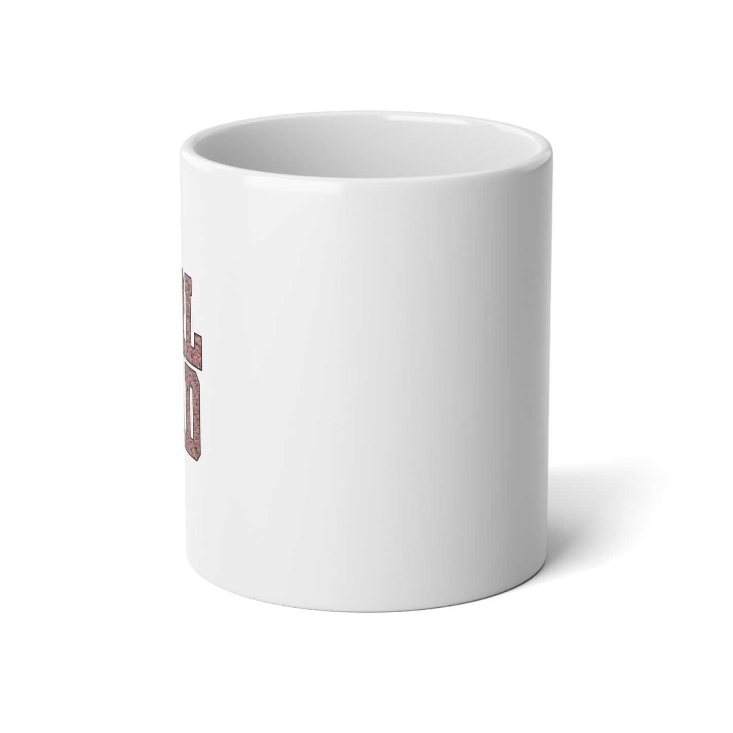 Girl Dad Jumbo Mug, 20oz Pink Camo