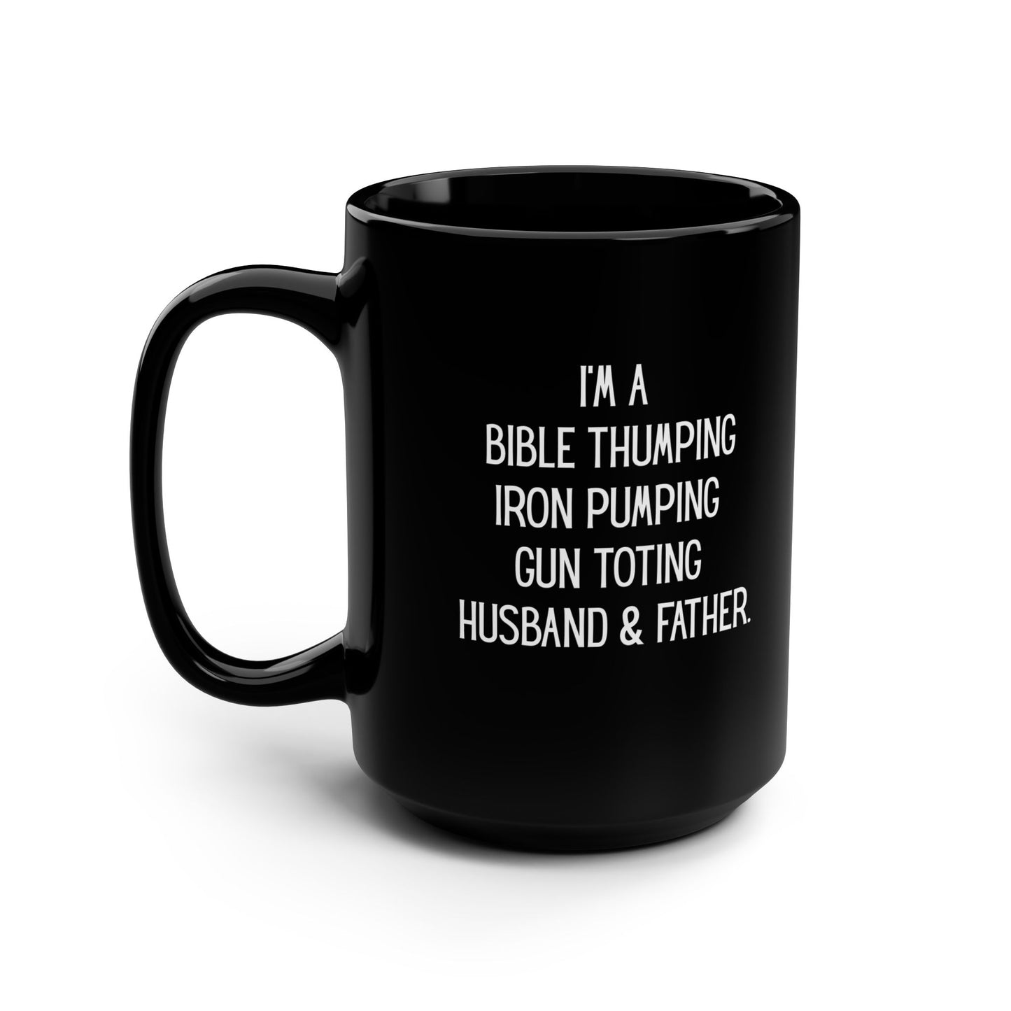 Bible Thumping Black 15oz Ceramic Mug