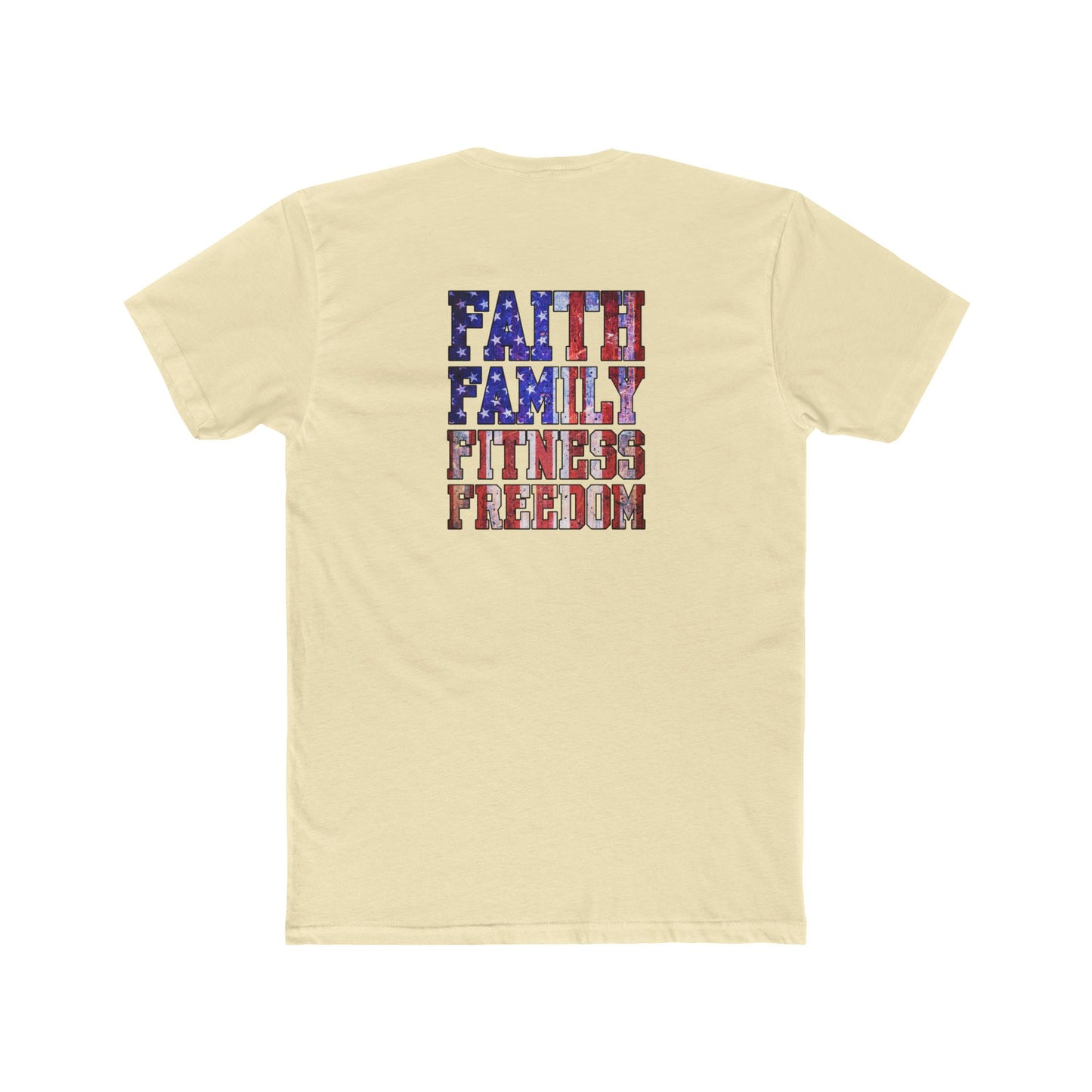 Christian Patriot Tee — Faith • Family • Fitness • Freedom Patriotic Shirt