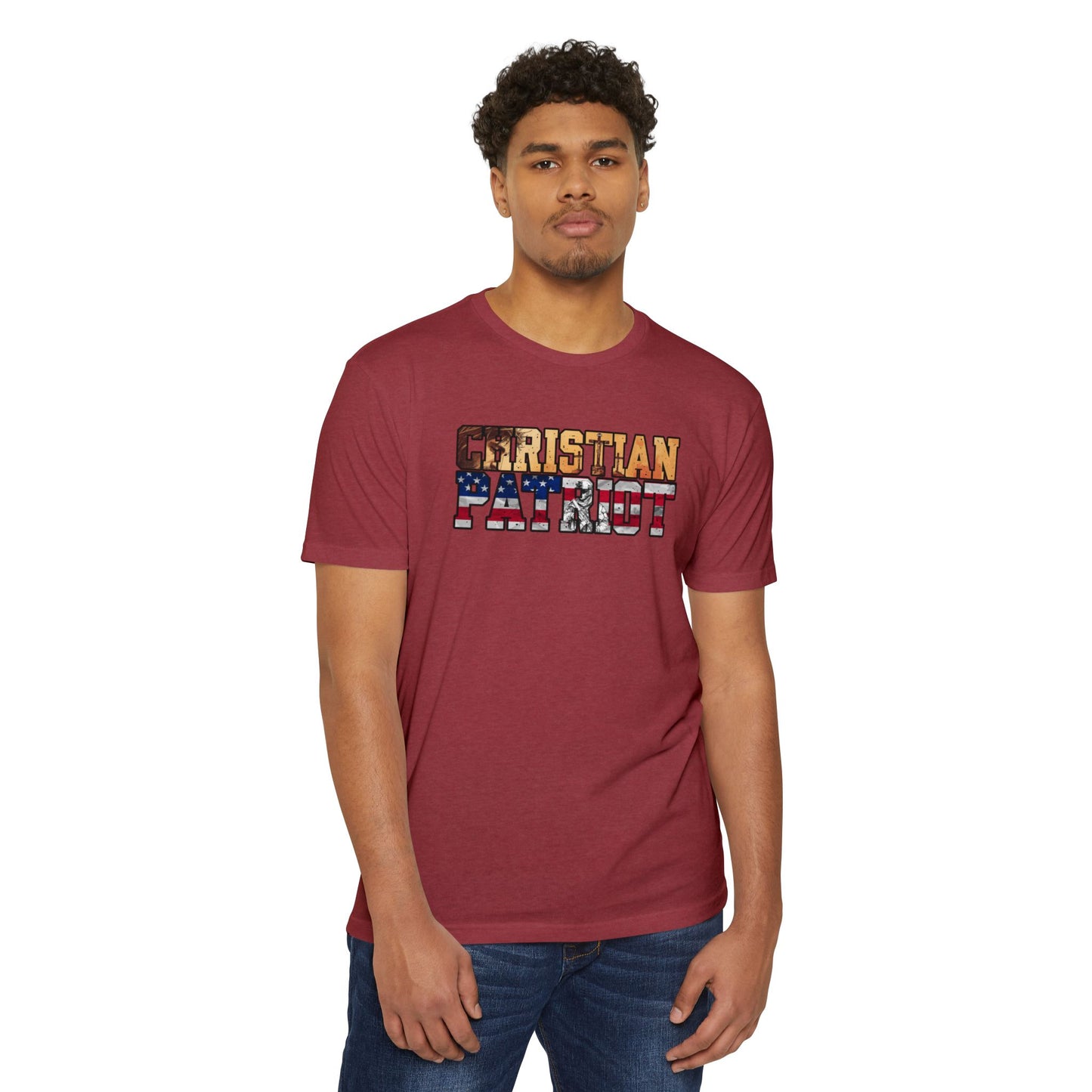 CHRISTIAN PATRIOT Jersey T-shirt