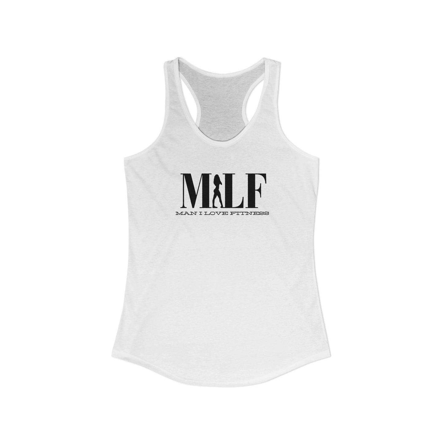 MILF Mama I Love Fitness Women's Ideal Racerback Tank