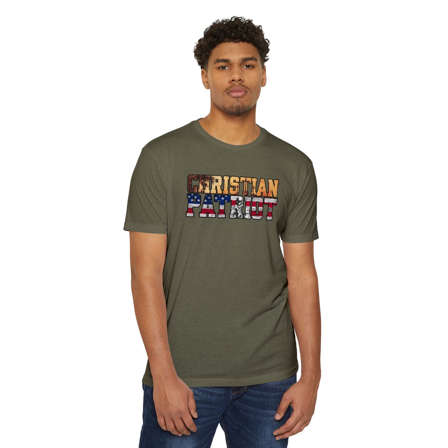 CHRISTIAN PATRIOT Jersey T-shirt