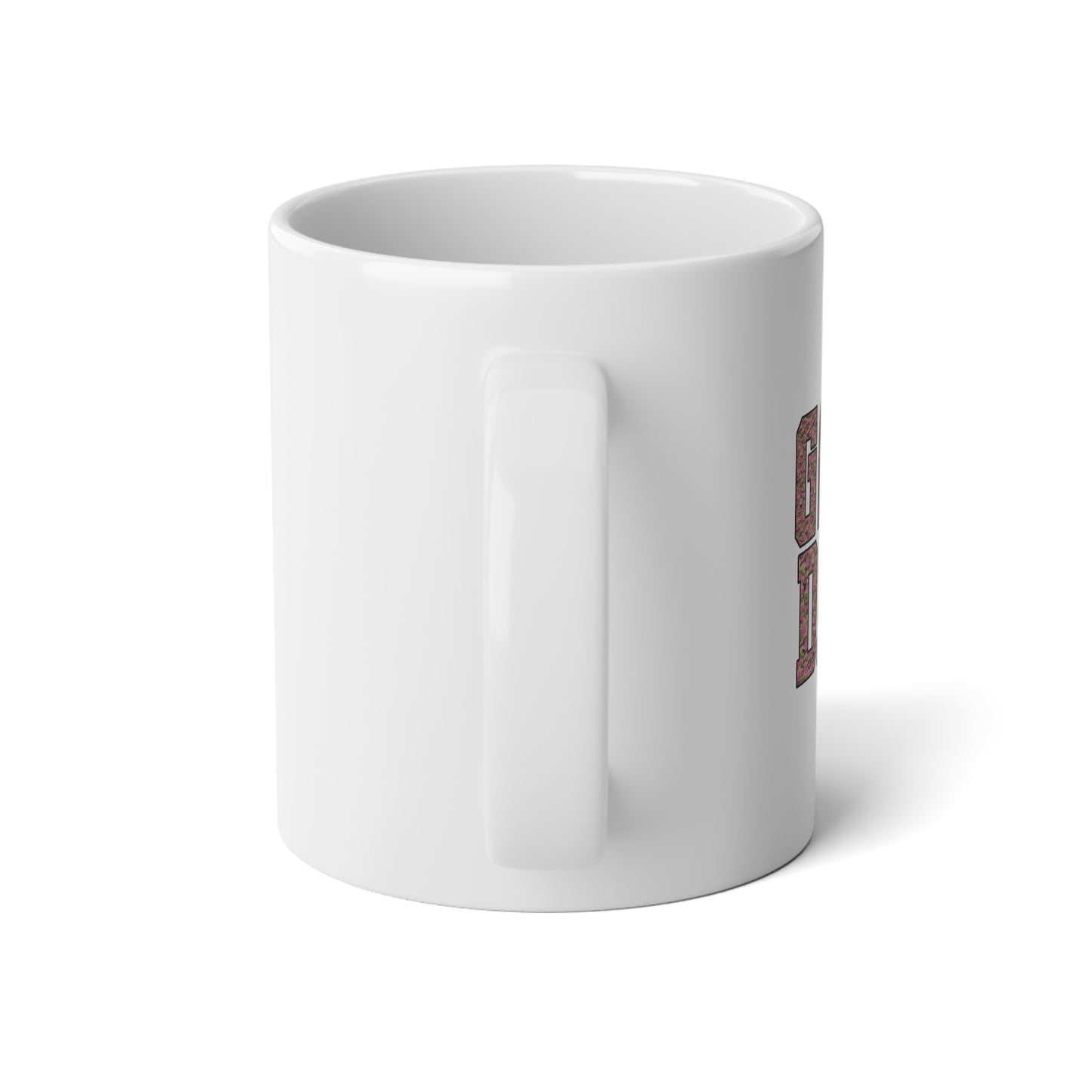 Girl Dad Jumbo Mug, 20oz Pink Camo