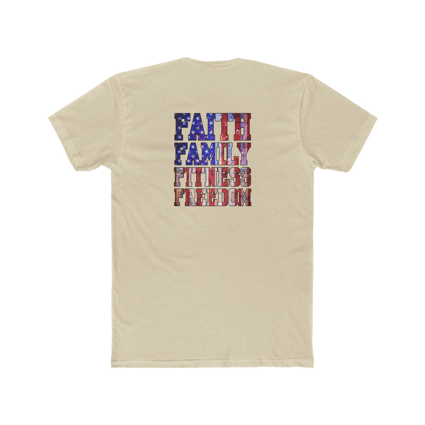 Christian Patriot Tee — Faith • Family • Fitness • Freedom Patriotic Shirt