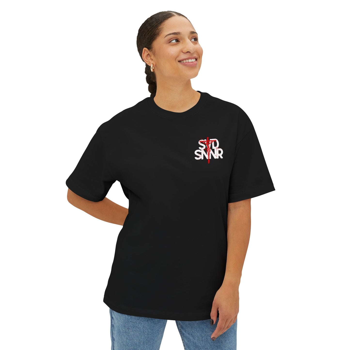 Boxy Tee - SVD SNNR - Romans 5:8
