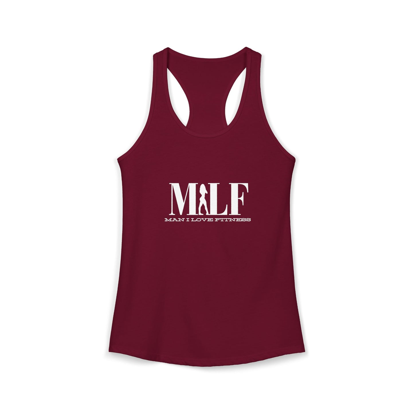 MILF Mama I Love Fitness Women's Ideal Racerback Tank