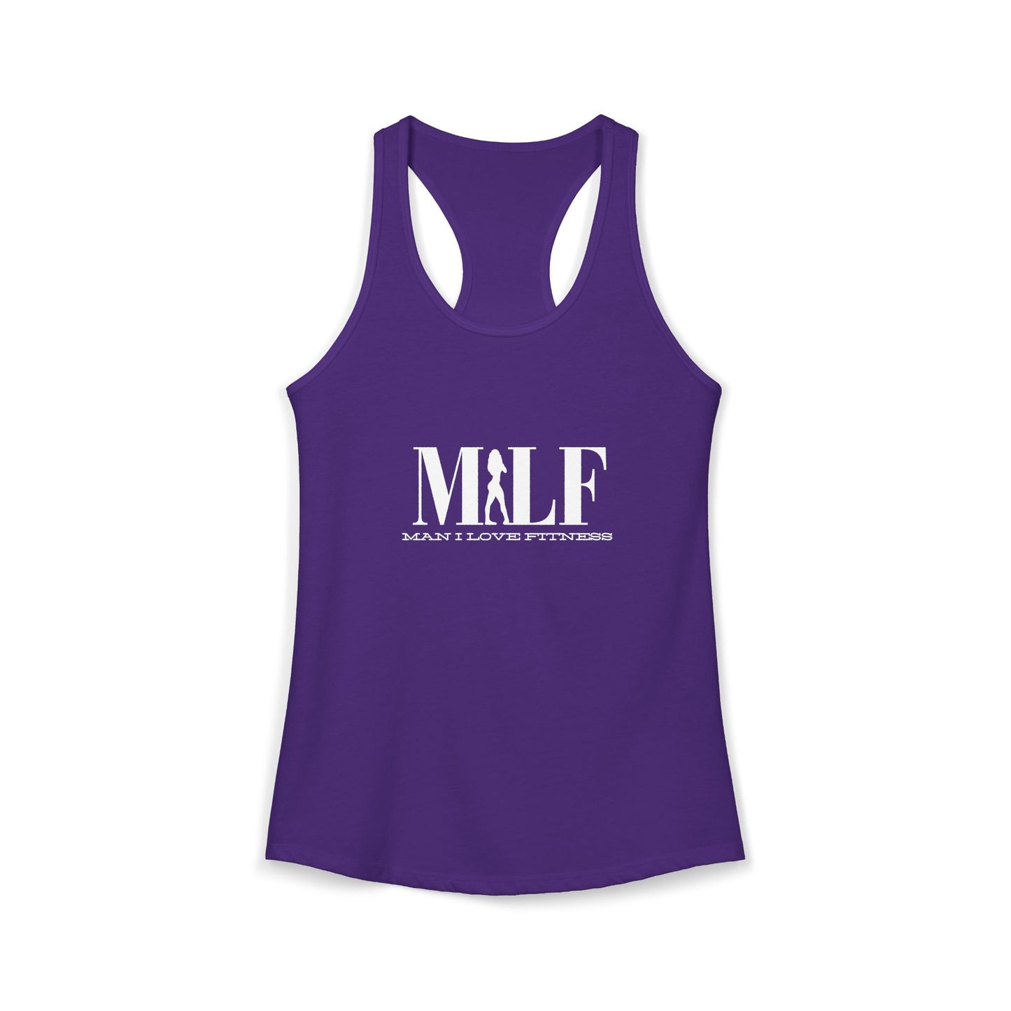 MILF Mama I Love Fitness Women's Ideal Racerback Tank
