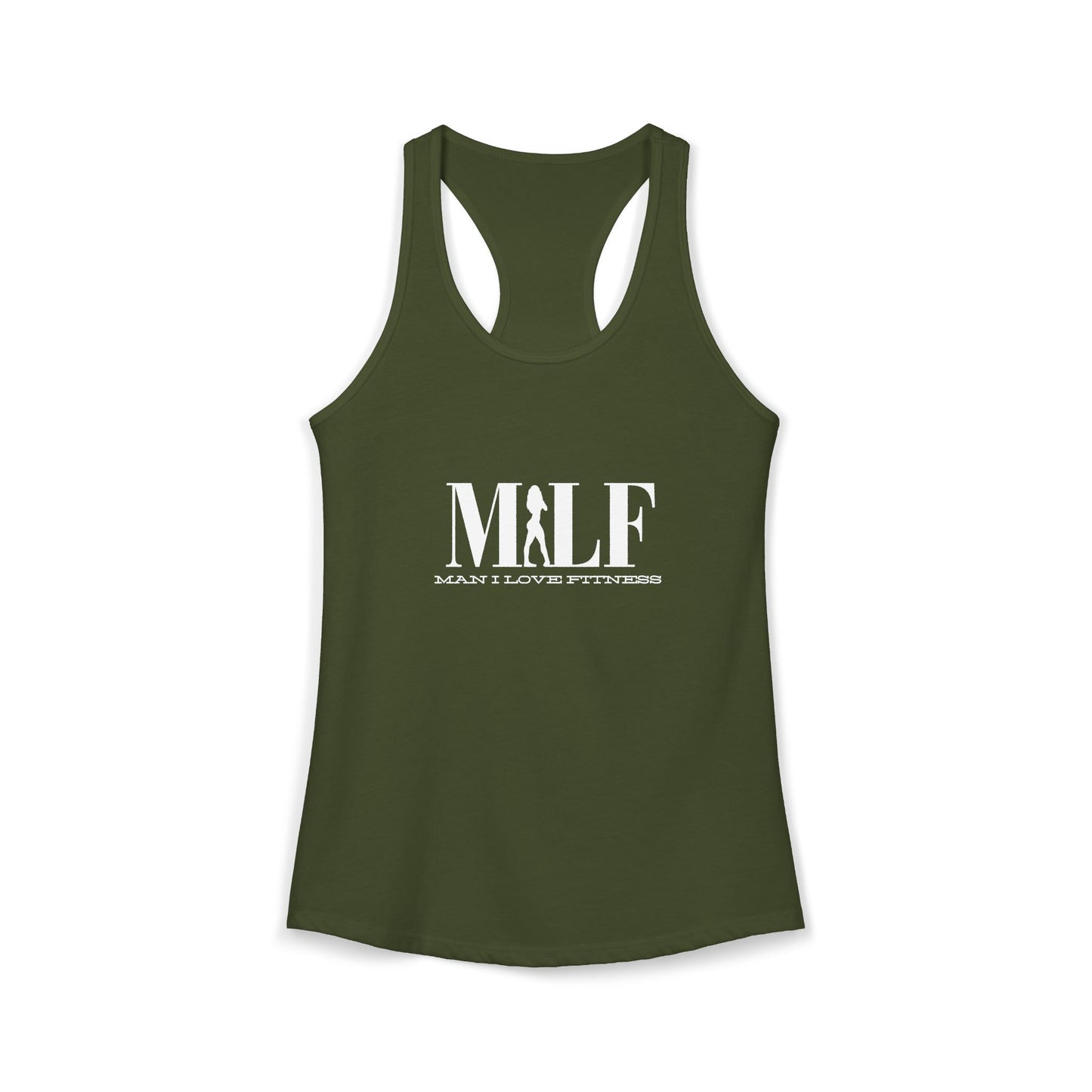 MILF Mama I Love Fitness Women's Ideal Racerback Tank