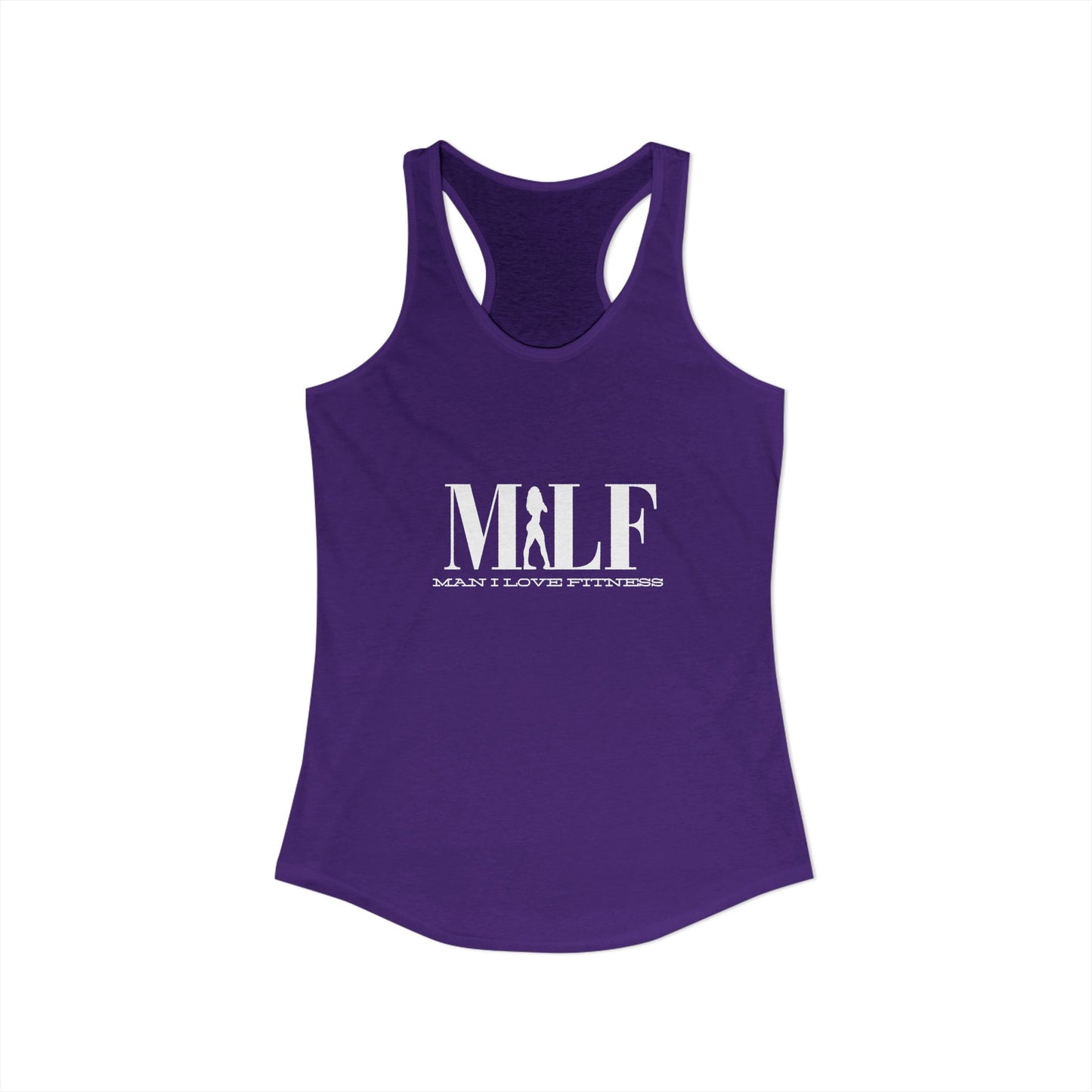 MILF Mama I Love Fitness Women's Ideal Racerback Tank